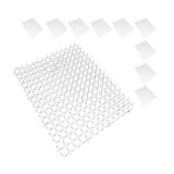 Merkloos Relaxdays Anti-katten strips - Set van 10 - Kunststof - Wit - 30 x 40 cm