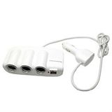 COMUTECH 861307 oplader 12/24 V TRIPLE sigarettenaansteker 2 poorten USB WB