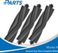 Plus.Parts Dreame X40 Ultra Complete White Borstels (3 Stuks, Plus.Parts® alternatief voor RMSRB0)