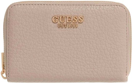 GUESS Marsha SLG Medium Zip Around Wallet Light Taupe beige