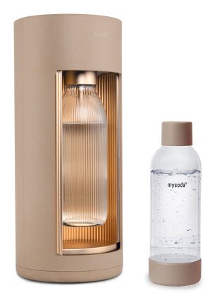 Mysoda Glassy Latte - Design bruiswatertoestel - Brons
