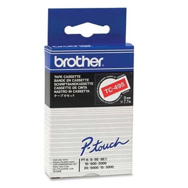 Brother Labeltape 9mm - TC-495