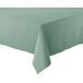 Vivaraise - Nappe Domestique Winkler Grace En Coton Recyclé 100%, Couleur Aqua - 180 x 350 cm