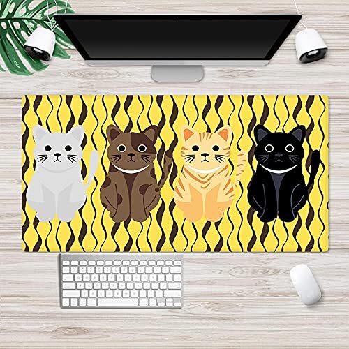 DHSBD Geometrische Print Muismat Grote Computer Bureau Protector Pad