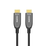 DrPhone TrueView HDMI 2.0 Active Optical Kabel – 1 Meter – 4K @ 60Hz – 18 Gbps – ARC – High Speed met Ethernet – Vergulde Connectors – Glasvezel HDMI Kabel