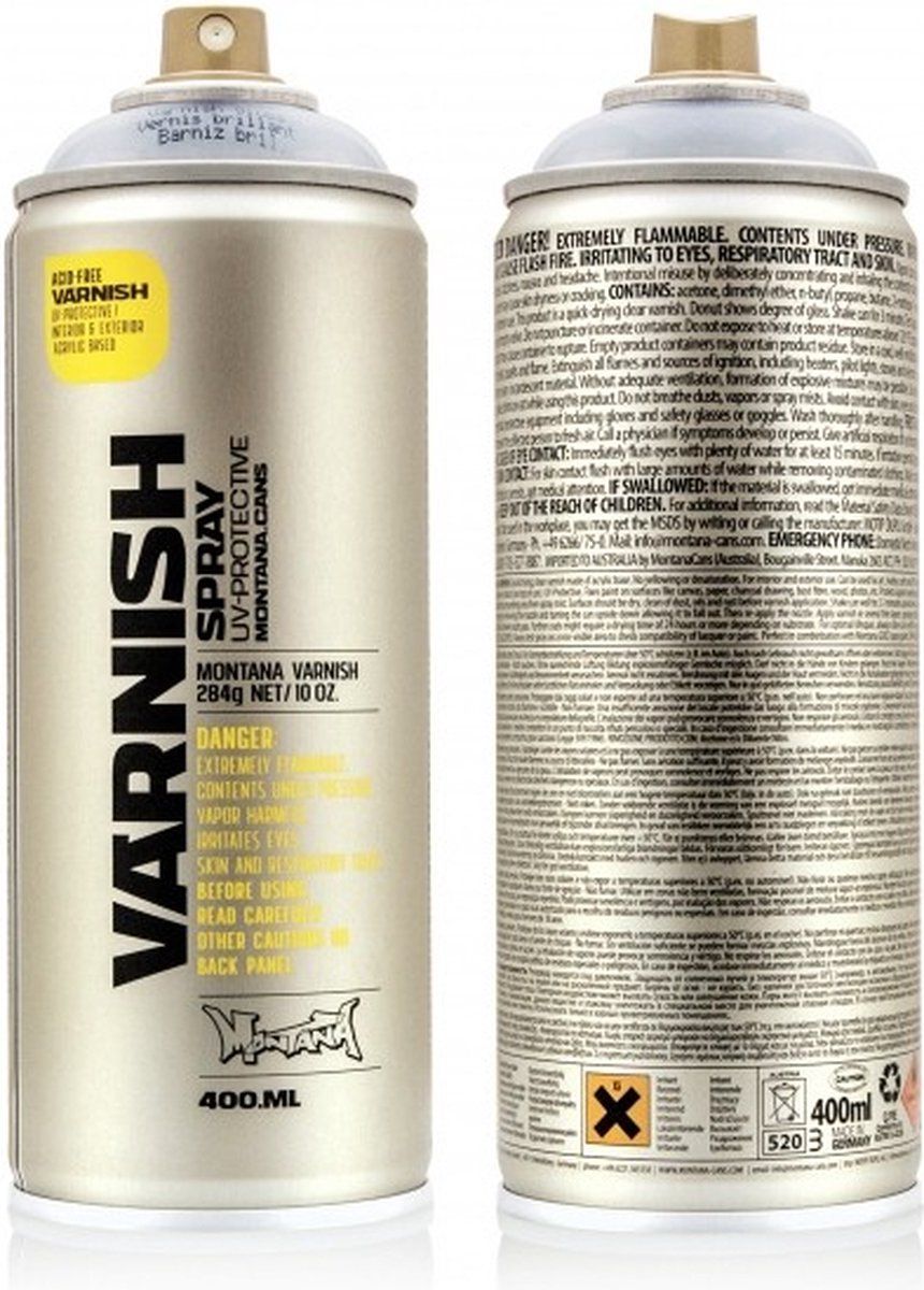 Montana Colors Vernis Spray Glossy Bus 400ml