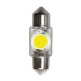 Sluro Hyper-LED-lamp 10 x 36 mm 1SMD (2 CHIPS) 12 V White Code 58448 Lamp