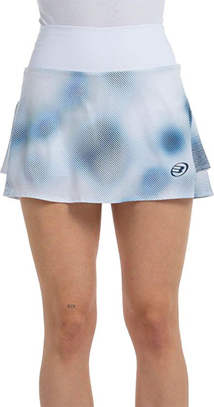 Bullpadel Skort Dauga Dames Wit Blauw