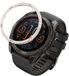kwmobile Beschermende Ring zilver / rood geschikt voor Garmin Fenix 8 47mm