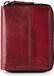 Greenburry Destressed Portemonnee RFID-bescherming Leer 10.5 cm - Unisex, Dames - Staand formaat - deep red