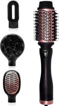 Sansbeauté® 4-in-1 Fohnborstel met Diffuser - Multistyler - Airstyler - Haarborstel - Krulborstel - Haarborstel - Stijlborstel - Warmteborstel - Volume en Krullen - Roterende Kabel