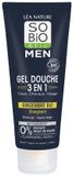 So Bio Etic Showergel for men 3-in-1 ginger 200 Milliliter