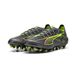 PUMA Ultra 5 Ultimate Ag Audacity - Mat, Argent vieilli/jaune/ensoleillé - Gazon artificiel (Ag), taille 40½