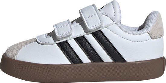 adidas Sportswear VL Court 3.0 Skateboardschoenen Kids - Wit - Maat 23 - Unisex
