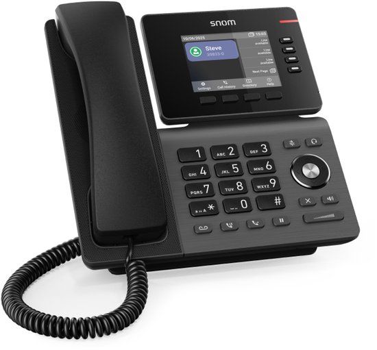 Snom D810W IP telefoon Zwart IPS Wifi