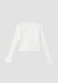 s.Oliver T-shirt met lange mouwen voor meisjes, crème, 170/176