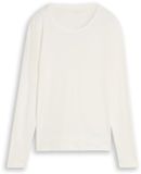 Tom Tailor Chemise basique en coton à manches longues - Taille XXL - Whisper White
