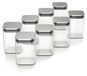 Arendo Pots de stockage Set de 8