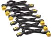 APC AP8704R-WW electriciteitssnoer Zwart 1,2 m C13 stekker C14 stekker