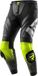 Rebelhorn Inferno Pantalon de moto en cuir - Jaune/Noir/Blanc - Taille 54