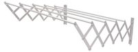 Merkloos Wasrek Wasrek - Uitschuifbaar - 170 x 14 x 3 cm - Zilver