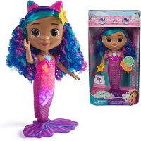 Spin Master Gabby's Dollhouse Gabby’s Poppenhuis De Film – Zeemeermin Pop met licht en geluid