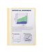 Favorit 100500004 Snelhechter van metaal, Passo 8 cm A4, geel, 10 stuks