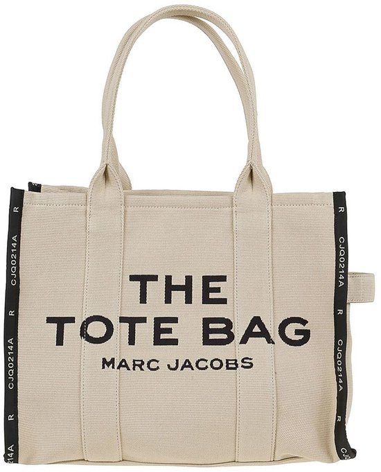 Marc Jacobs Traveler Tote Shopping Bag Beige