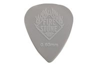 Fire Stone Plektrum/Pick nylon, 351 vorm, reliëfoppervlak, 0, 60 mm, lichtgrijs, 12 stuks