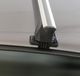 Menabo Delta Silver | Support de coffre de toit - Seat - Leon IV (MK4) sans toit ouvrant à partir de 2020 - Aluminium - Longueur 137 cm - Capacité de charge 50 kg - Jeu de 2