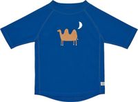 Lässig Splash & Fun Rashguard Zwemshirt Korte Mouw Camel Blue Maat 86