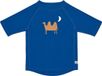 Lässig Splash & Fun Rashguard Zwemshirt Korte Mouw Camel Blue Maat 86