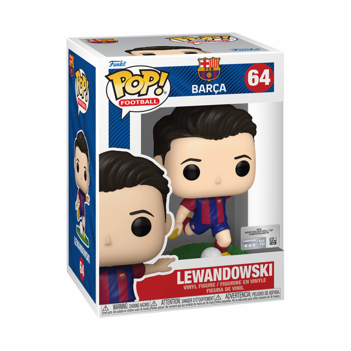 Funko Pop! - Football Barcelona Lewandowski #64