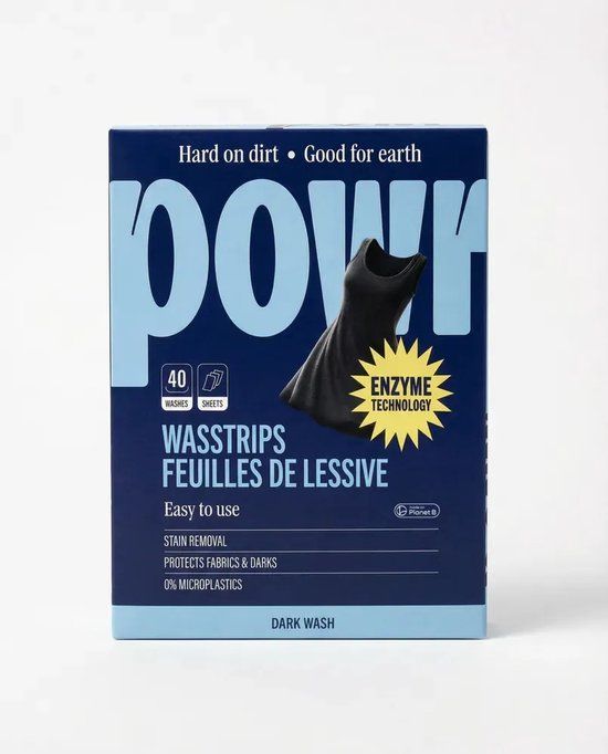 POWR Wasstrips voor donkere was
