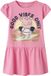 Name it Peppa Pig Jurk Korte Mouw A-lijn Biologisch Katoen Pink Drink