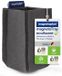 Magnetoplan magnetoTray ecoAware Small, magnetische vilten pennenhouder, 6 x 10 x 6 cm, groene pennenhouder gemaakt van gerecyclede PET-flessen