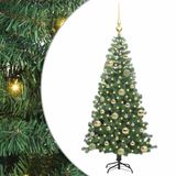 vidaXL Sapin de Noël vert 120 cm PVC