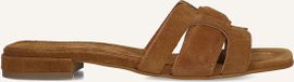 Stefano Lauran 24050 Slippers - Dames - Bruin - Maat 38