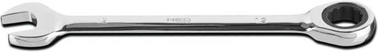 Neo Steek/Ratelsleutel 17mm CrV Staal TUV M+T