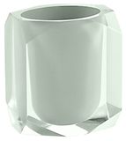Gedy Chanelle toiletpapierhouder, kunsthars, groen, 7 x 9 x 10,5 cm