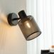Lindby Stancho Plafonnier Noir