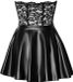 you2toys Dames Korset Jurk XL Zwart Mouwloos Kort Polyester