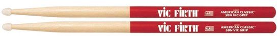 Vic Firth 5BNVG Vic Grip drumstokken hickory 5B met nylon tip