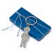 Mopec Sleutelhanger, blauw, normaal