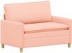vidaXL Bank Roze Stof 126 x 81 x 87,5 cm