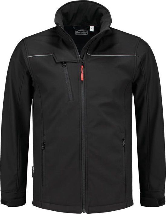 Workman Softshell Jack 2526 - Zwart - M