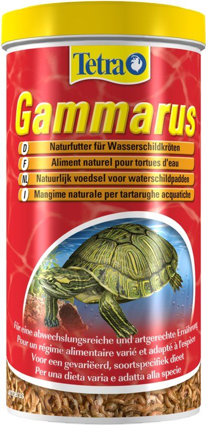 Tetra Gammarus Schildpadvoer - Waterschildpad - 1 ltr