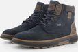 Rieker Tex Veterboots Blauw Nubuck - Maat 46