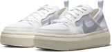 Nike Court Vision Alta Sneakers Dames Wit/Zilver/Crème