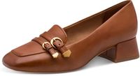 Tamaris Dames Trotteur 1-24304-46 305 Cognac Leer/Synthetisch Maat 39